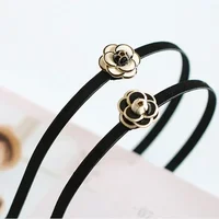 Beauté coréenne fleur lunette chapeaux femmes élégant bandeau filles bandes Vintage lavage Fase bandeau cerceau pour cheveux accessoires 2