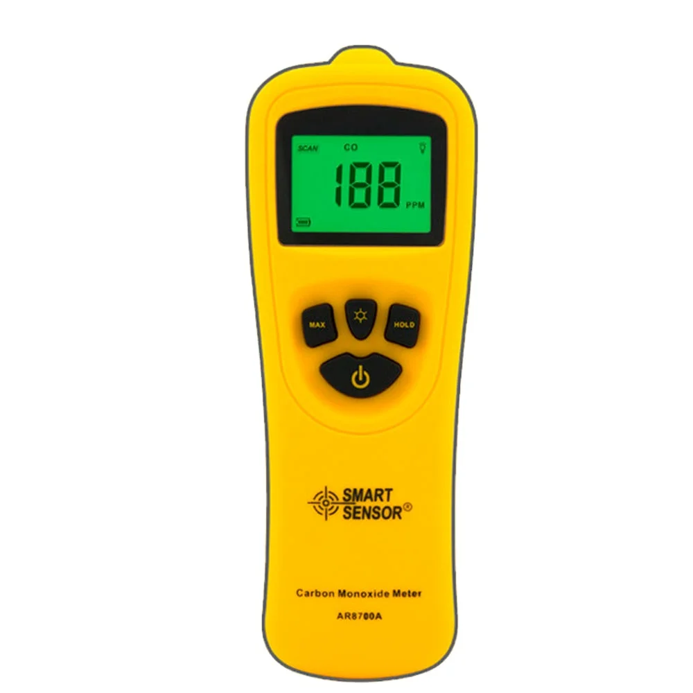 

Smart Sensor AR8700A Carbon Monoxide Meter Gas Detector SF-6 Gas Detector Measuring Range 0~1000PPM