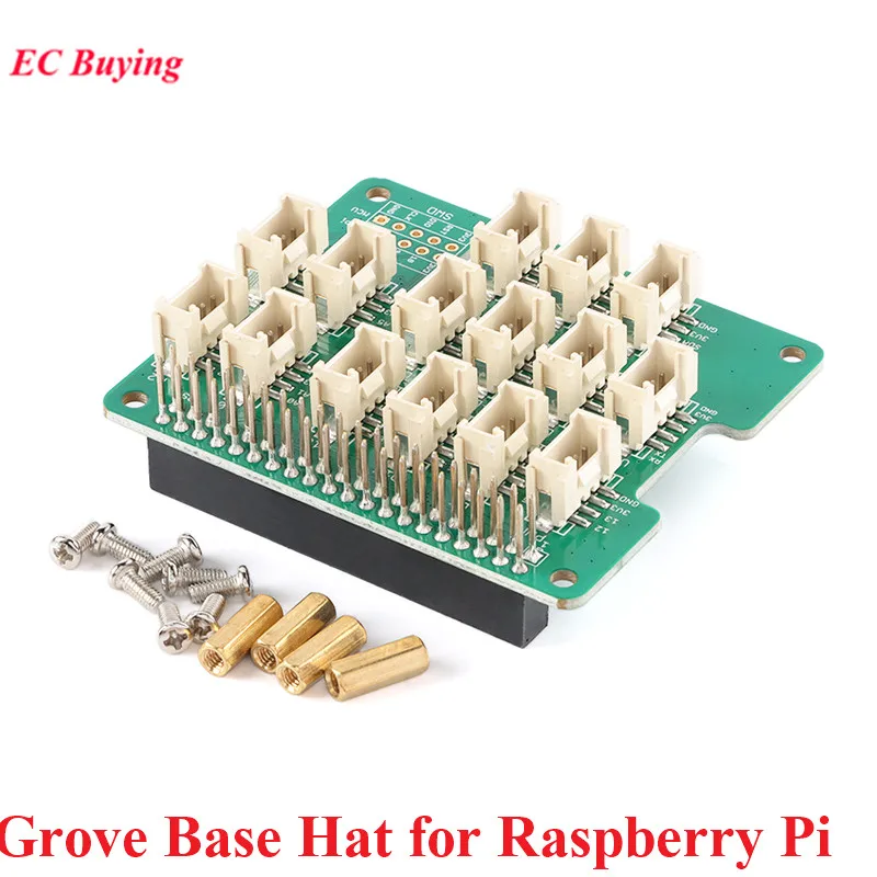 Raspberry Pi Zero Grove Base Hat Per Raspberry Pi 2B/3B/3B +/Zero /Zero W/Zero Sensor Scheda Di Sviluppo Di Espansione Di Base Iic I2C