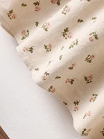 Robe à manches longues pour filles avec col en dentelle en forme de cœur, robe de princesse florale printemps-automne, robe pour enfants style forêt rétro 6