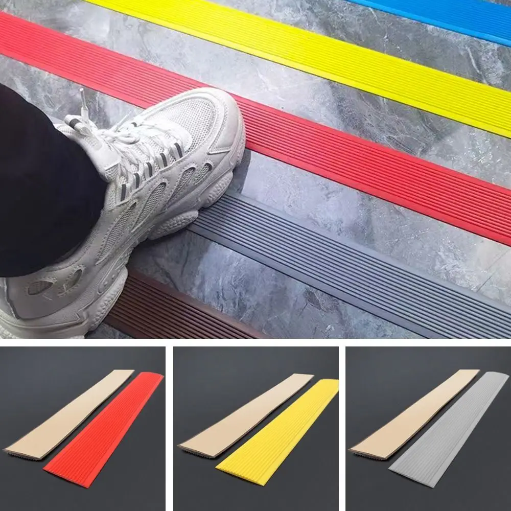 Carpet Pads Mat Self-adhesive Anti-Slip Stair Strip PVC Non Slip Staircase Sticker Step Protector Rug Stairs