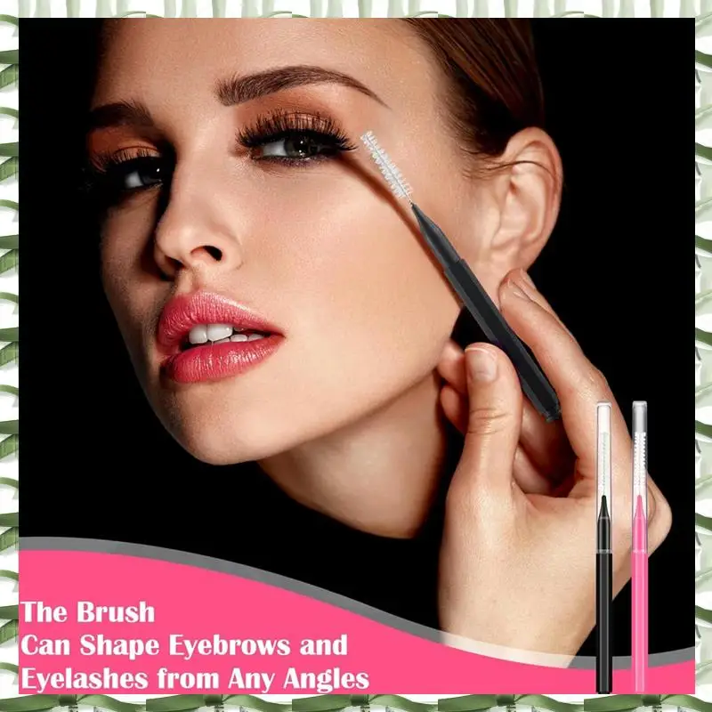 Bulk Pack Of 150 Mini Eyebrow Spoolie Brushes With Caps, Ideal For Brow Lamination And Lash Lift