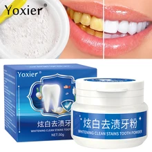 

Tooth Powder Deep Clean Remove Bad Breath Stains Bacterial Freshen Breath Whitening Healthy Dental Care Oral Hygiene Tool 30g