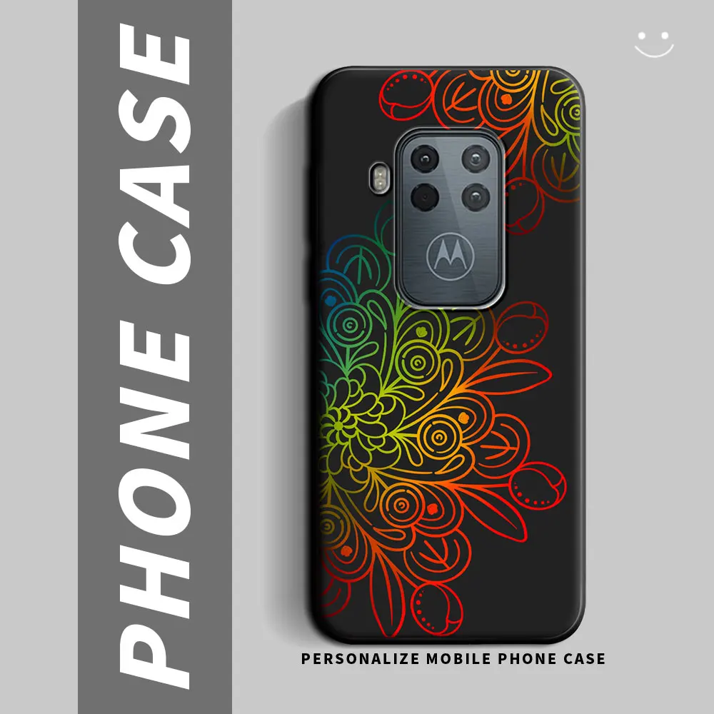 Shockproof Silicone TPU Phone Case - Durable Back Cover for Motorola Moto One Series