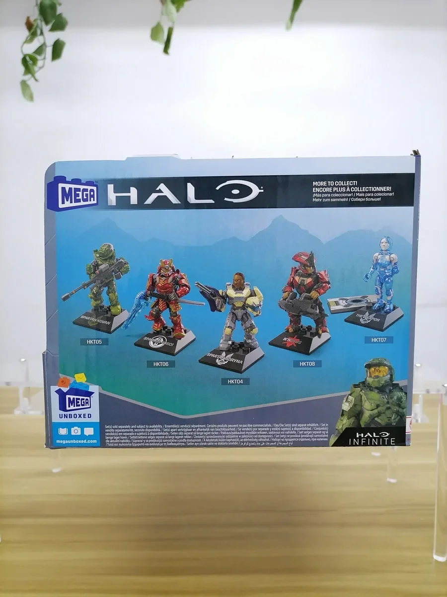 Фото Конструктор HKT06 Infinite Mega Bloks, фигурки героев Вселенной, серия 17, Спартанский Yoroi Kovan Agryna Brute Chief Ik'novus №4