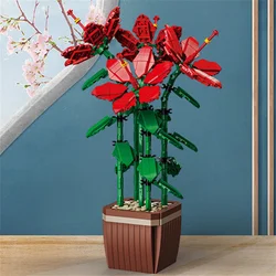 Cymbidium Faberi Bonsai Brick Set - Creative Home Décor and Kids Toy (101-13)