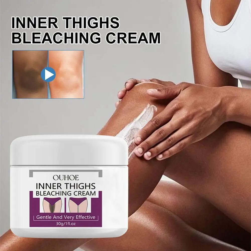 Thigh Skin Moisturizing Cream Thigh Whitening Moisturizer Cream Joint Thigh Dark Lighten And Armpit Whitening Knee Radiance D8H3 2