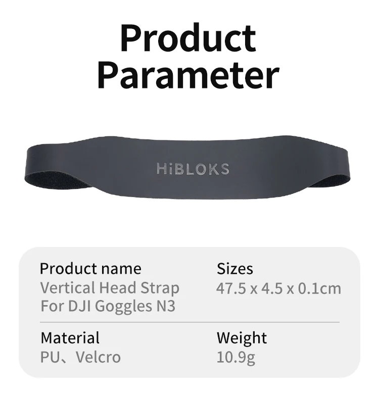 Hibloks For Neo Goggles N3 Simple protection headband for Avata 2 N3 Pressure r