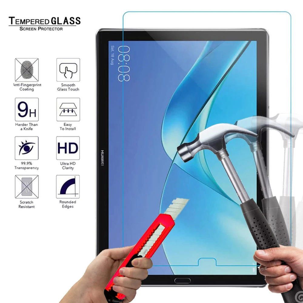 Tempered Tablet Glass for Huawei MediaPad M5 8.4 Screen Protector Explosion-proof Protect Glas Film