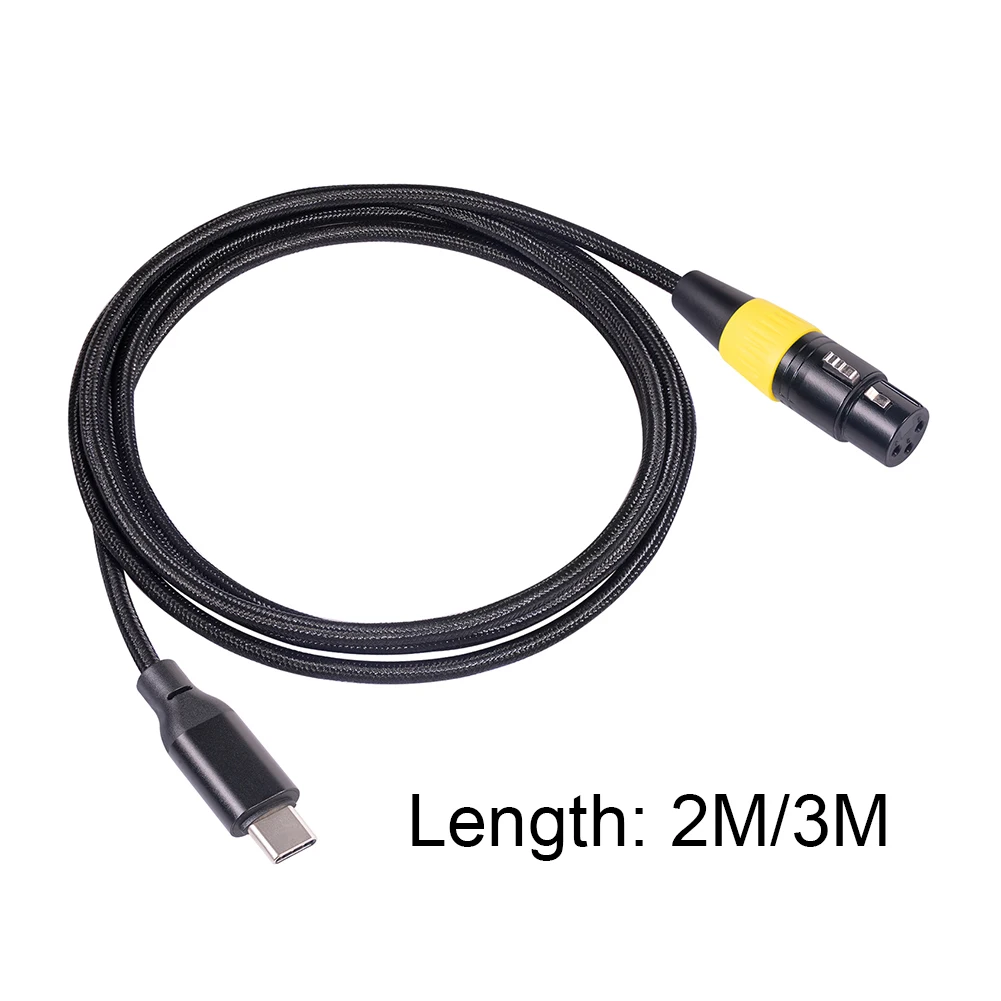 Microphone Cable Xlr 3-meter Male To Female Cord 3 Pin Xlr To 3 Pin Xlr  Microphone Wire