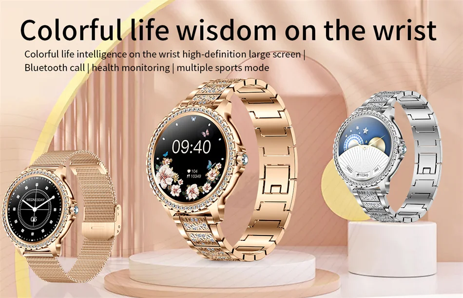 Xiaomi Mijia Women Smart Watch Front View