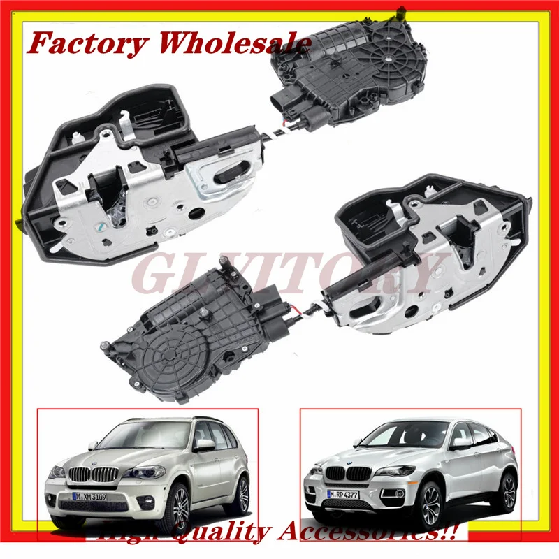 51227167587 51227167588 2 PCS Rear Left+Right Soft Close Door Lock Mechanism Actuator For BMW X5 E70 X6 E71 E72