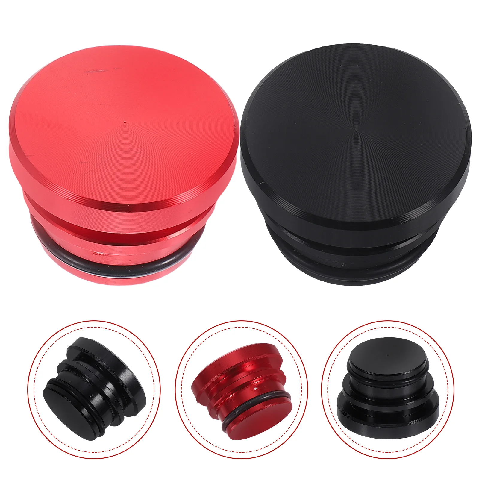 

2 Pcs Lighter Cover Replacement Plug Cap Water Proof Automotive Accessories Car for