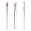 1/3 Pcs Crystal Silicone Lip Brush with Cover Soft Professional Lip Mask Balm Vaseline Smudge Lipstick Eyeshadow Applicator 6