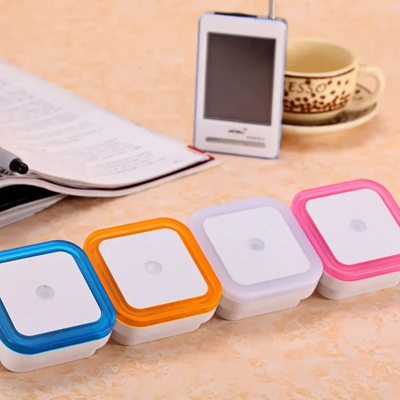 Color LED Sensor Light Plug-in Energy-saving Light Night