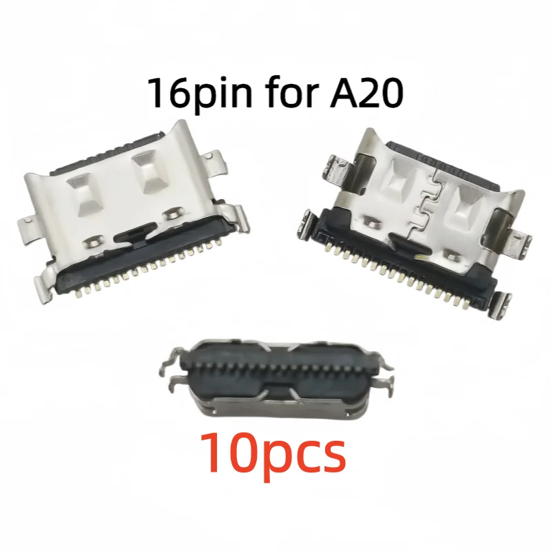 Universal Micro Type C USB Charging Dock Connector, 16-pin/18-pin
