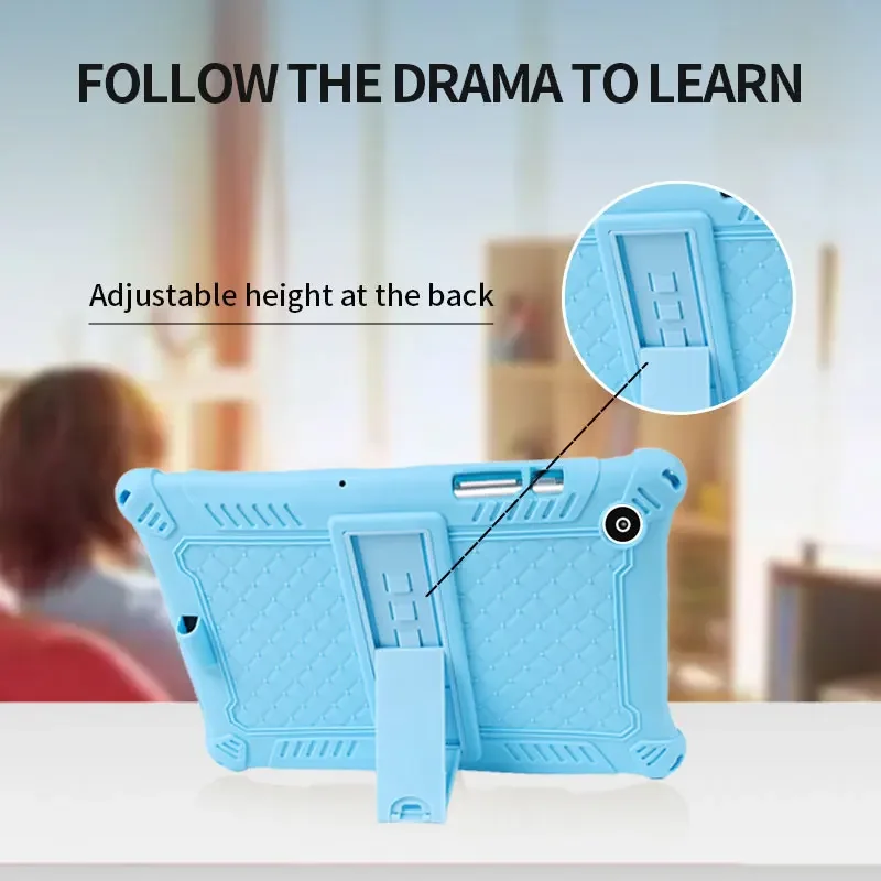Funda De Silicona Para Tableta Samsung Galaxy Tab A8, Cubierta De 10,5 Pulgadas, 2022 Pulgadas, Sm-X200 De 10,5 Pulgadas, Sm-X205 Ajustable, A Prueba 
