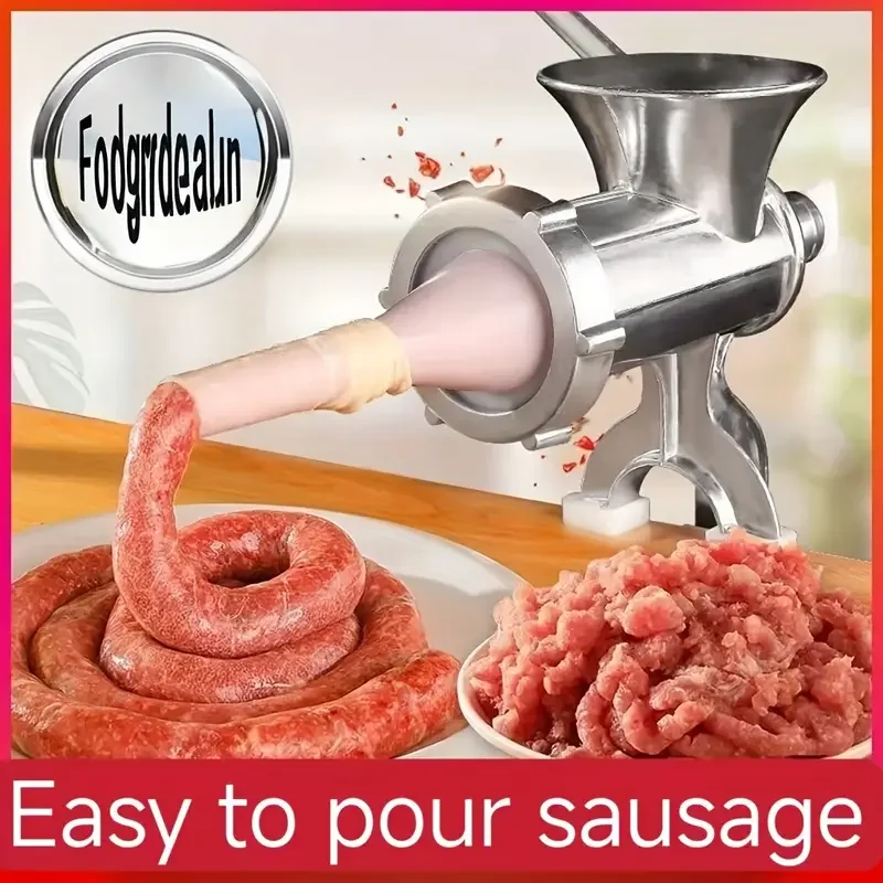 Heavy Duty Hand Operated Manual Kitchen Meat Mincer Noodles Grinder Sausage Filler Fruit Vegetable Beef Sausage Pasta Maker meat grinder