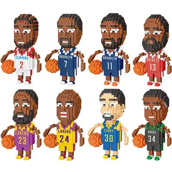 Mini Basketball Player Block Set 1