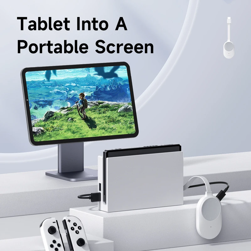 Hagibis bezdrátový hdmi-compatible video rádiový vysílač spínač na tablet přenosné monitor extender pro nintendo spínač xbox PS5 ipad