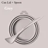 Pet Can Lid Fresh Silicone Cat and Dog Can Seal Lid Universal Adjustable Seal Lid + Spoon Food Storage Tool 5