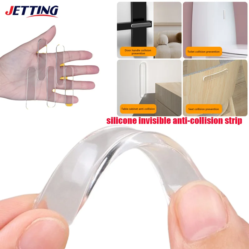12/30pcs Self Adhesive Silicone Clear Bumpers Wall Protector Refrigerator Door Cabinet Glass Mute er Anti-crash Pads