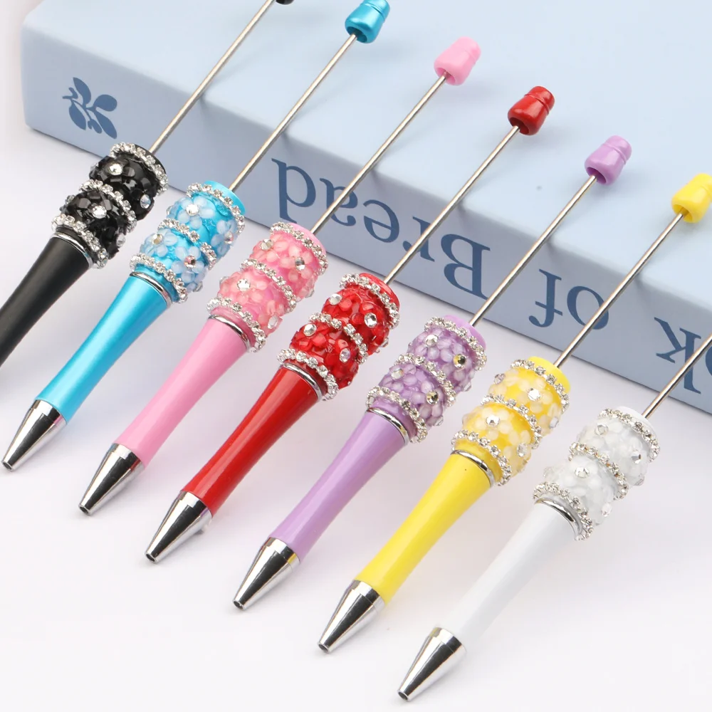 Cordial Design 16*146MM 20Pcs Jewelry Findings & Components/Beadable Pen Findings/Cute Plastic Pens/DIY Beaded Pen Accessories - cordial