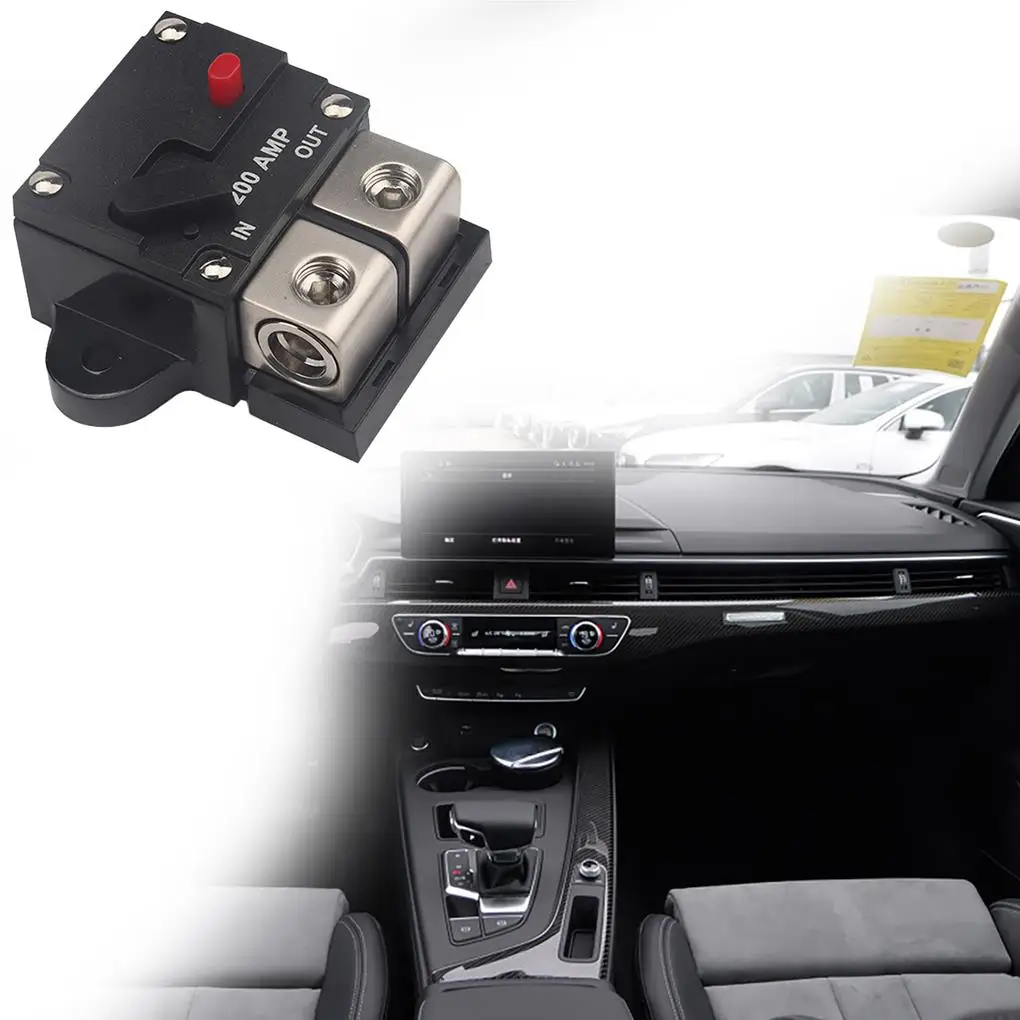 

DC12-24V Audio Inline Circuit Breaker Inverter Car RVs Boat Replacement Part