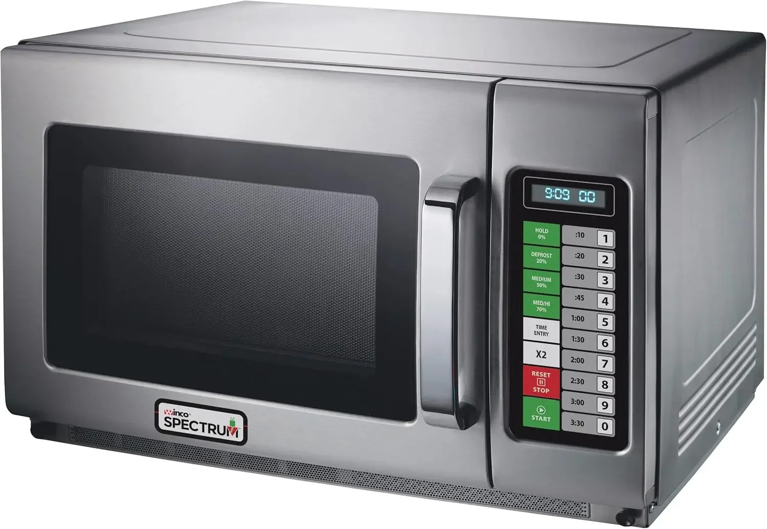 EMW-1000ST Commercial-Grade Microwave Oven, .9 Cubic Feet, Silver 3