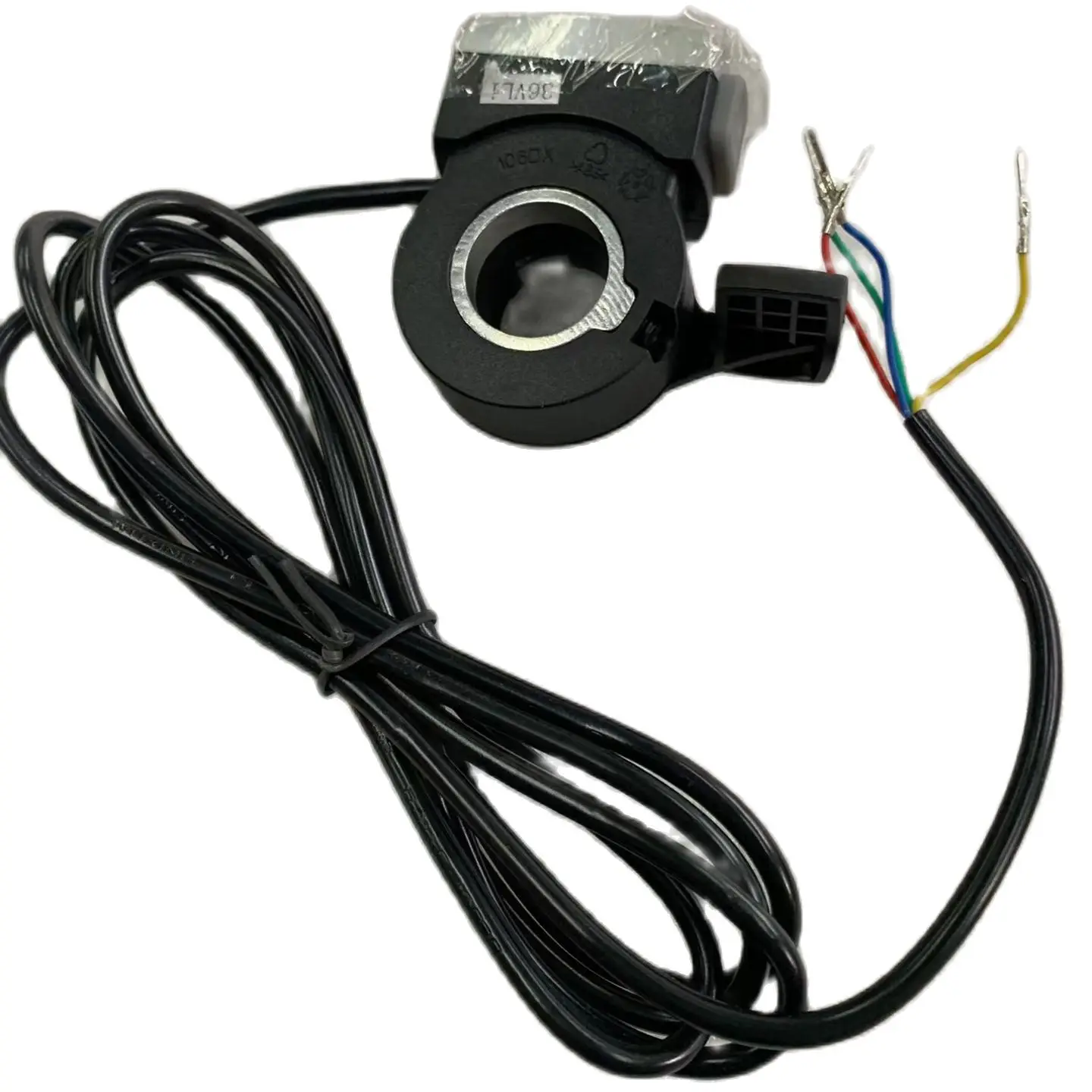 106DX Wuxing Thumb Throttle power-in Display(customized) 48V 5PINS Wire 1.7m LCD with EBike Monitor Scooter Speeder Panel