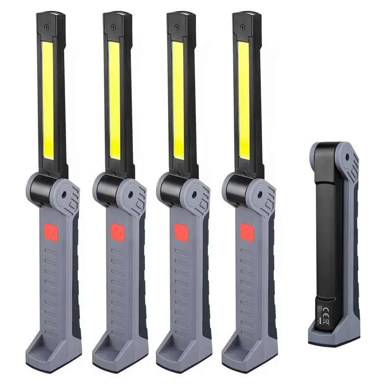 Rechargeable LED Work Light Grill Light with Magnetic Base USB-C 18650 Mechanic Inspection Lamp for Car Repairing/Emergency Tool led lights led work light work light