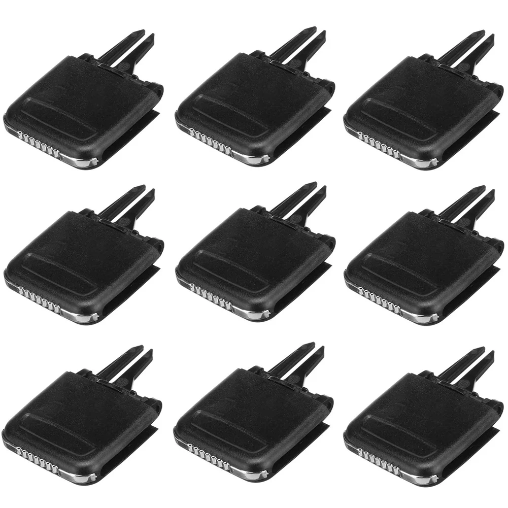 

100PCS A/C Air Vent Outlet Black Tab Clip Repair Kit for Porsche Cayenne 2011-2016 Car