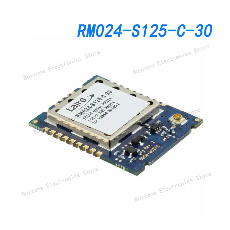 

RM024-S125-C-30 Zigbee Modules - 802.15.4 2.4GHz Transceiver SMT 100mW u.FL