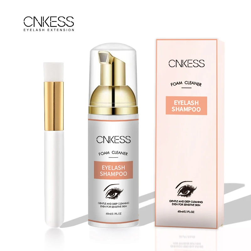Lash Super Concentrate Mousse Eyelash Shampoo Gentle Cleansing Grafting Foam Extension Makeup Tools Supplies Shampoo Brush Set