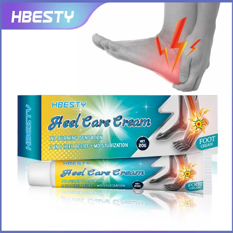 HBESTY Foot Heel Plantar Fascia Balm Ease Pain Very Moisturizing Two-in-One Care Balm Antibacterical Cream