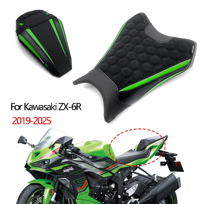 赤オートバイ後部助手席ピリオンクッションカワサキ用ニンジャ250R