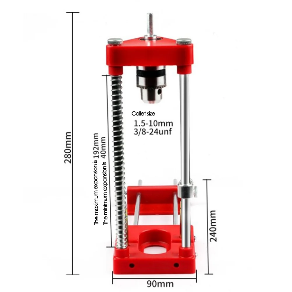 Aluminum Alloy Drill Locator Drill Guide Fixture Woodworking DIY Positioning Portable Wood Dowel Punch Drilling Locator Tool
