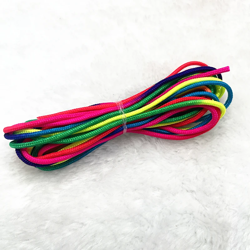 다기능 우산 로프 팔찌 목걸이, 직조 펜던트, 직조 DIY 우산 로프, 로트 당 5 야드, 2mm