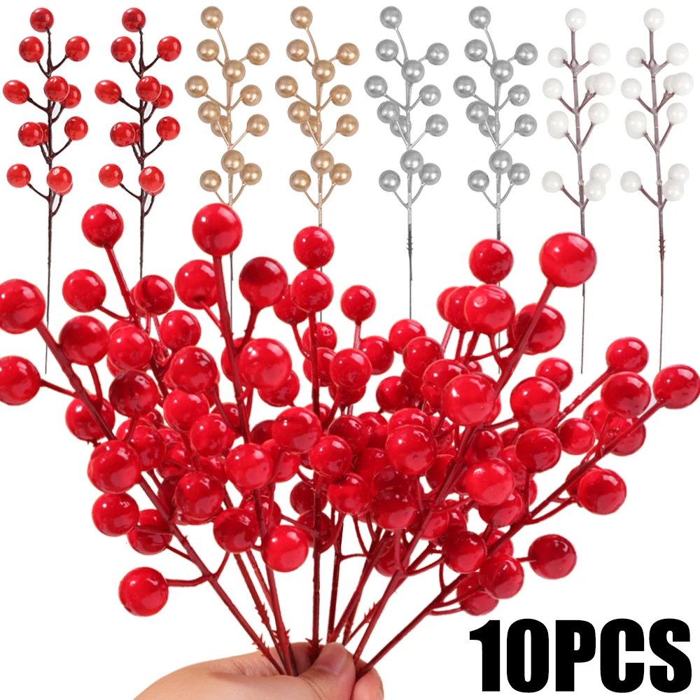 24-Pack Mini Christmas Candle Rings – Rustic Berry Wreaths For Pillar Candles & Tables