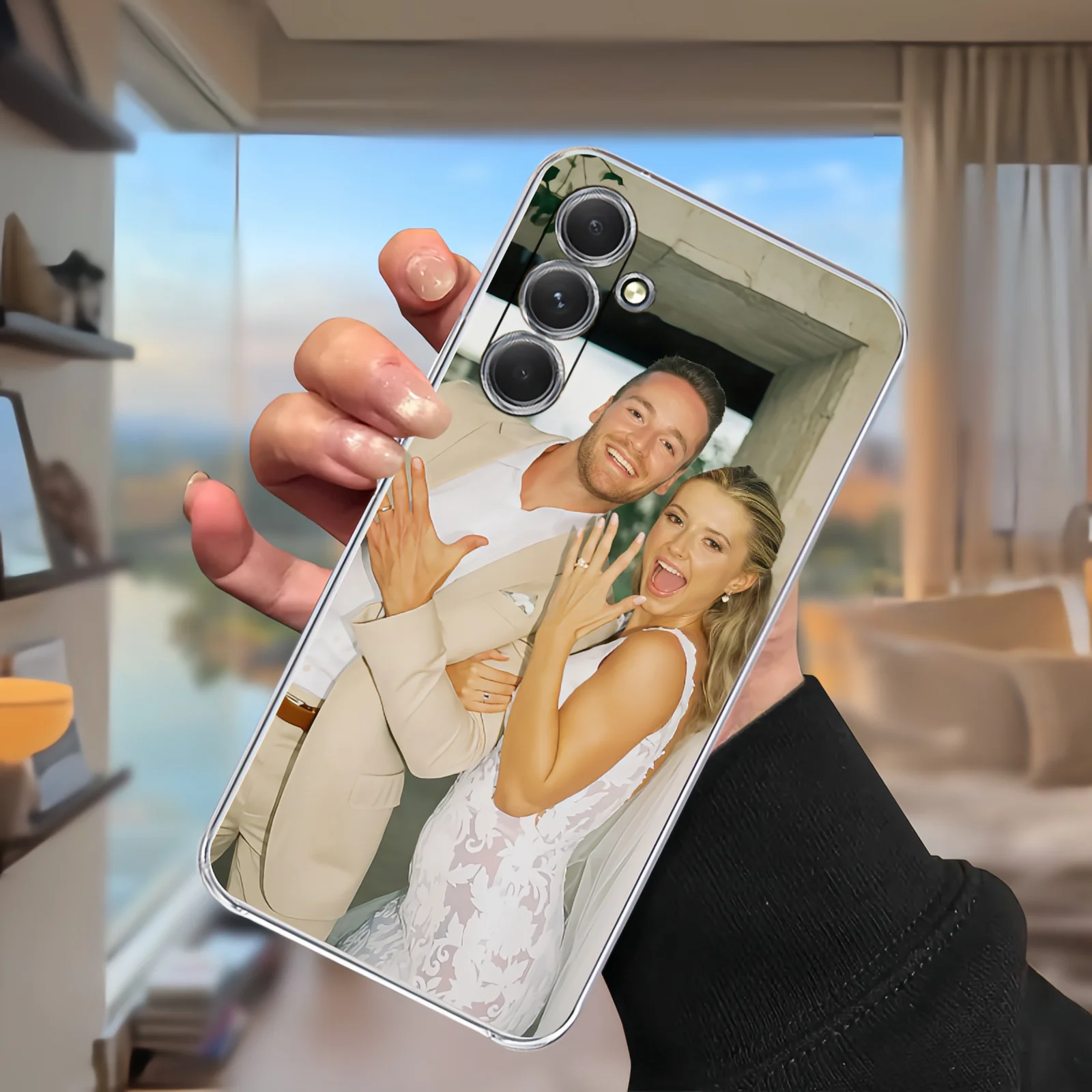 DIY Personalized Photo Clear Phone Case