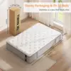 Twin XL Mattress, 12 inch Hybrid Gel Memory Foam Mattress with Pocket Springs, Mattress in a Box, Medium Firm, Motion Isolation, 2