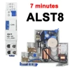 DIN Rail Timer Switch for Staircase Lighting Controller ALST8 1-7 minutes ALC18 1-20 Minutes Interval 18mm Single Module 2