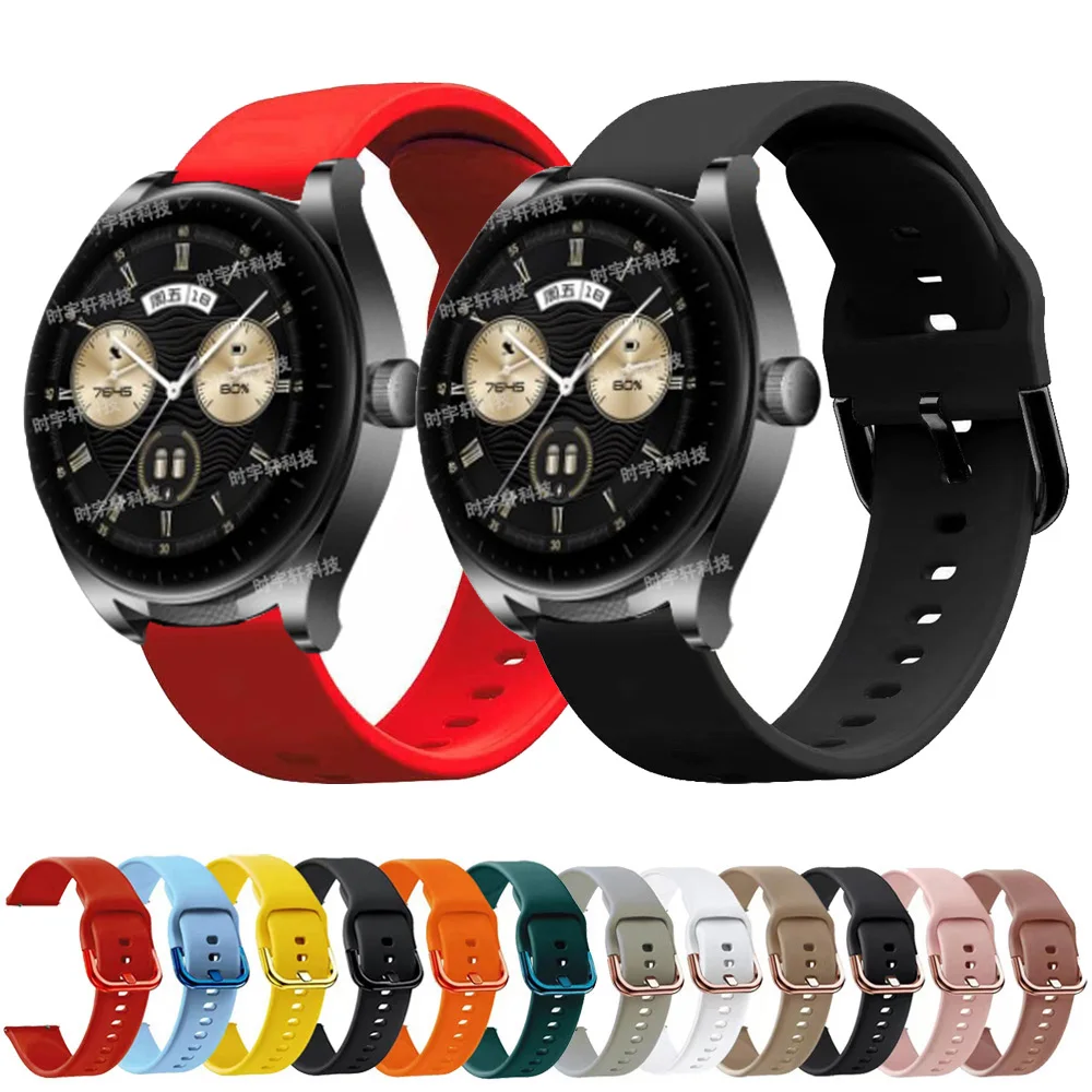 Per Huawei Watch Buds Strap 22Mm Cinturino Sportivo In Silicone Per Huawei Watch 3 4/Gt 3 46Mm/Gt 2 Pro/Gt 2E/Runner/Gt 3 Se Belt