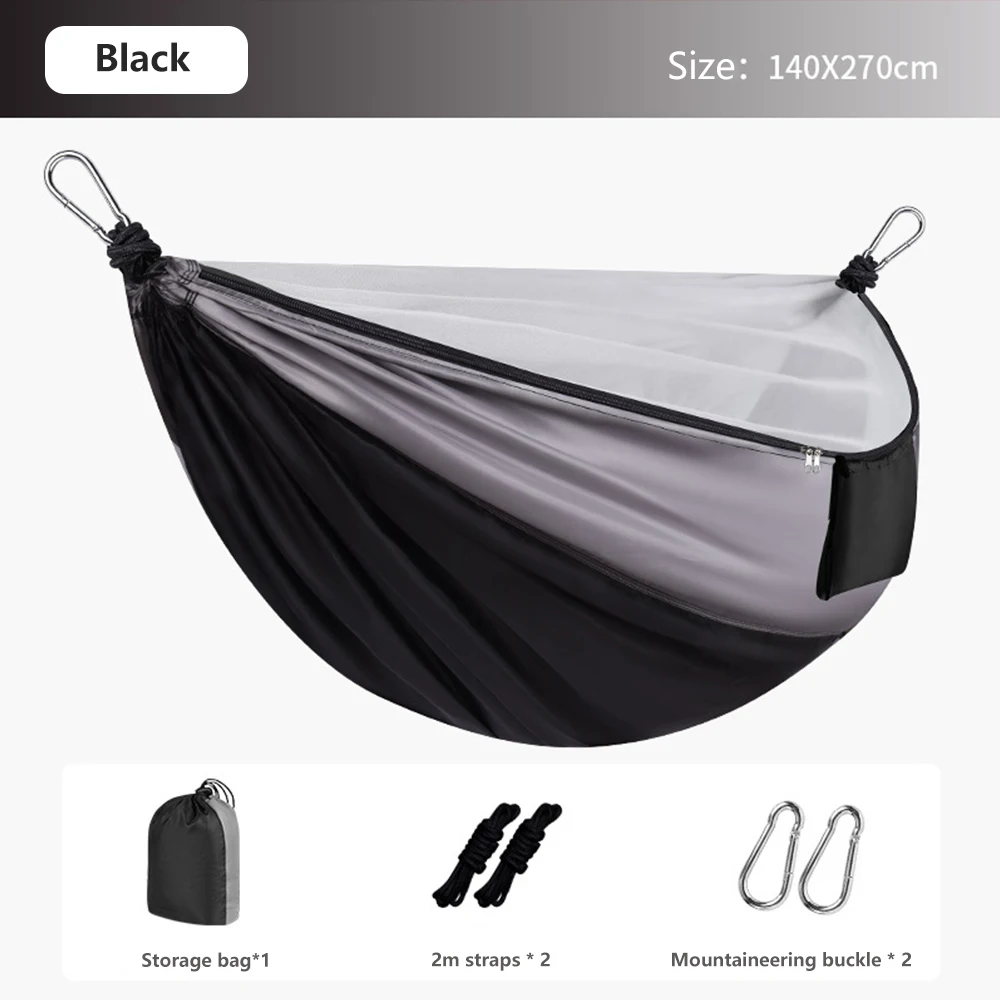 Black with curtain