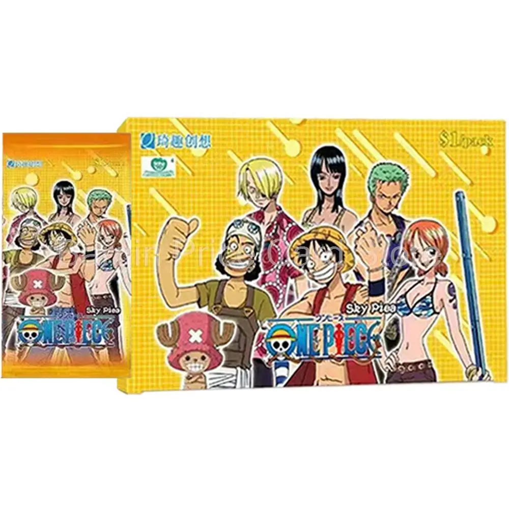 

English Toei ONE PIECE Sky Piea Card for Children 26th Romance Dawn Luffy Boa Hancock Game Card Battle Kid Gift Toy Anime Figure