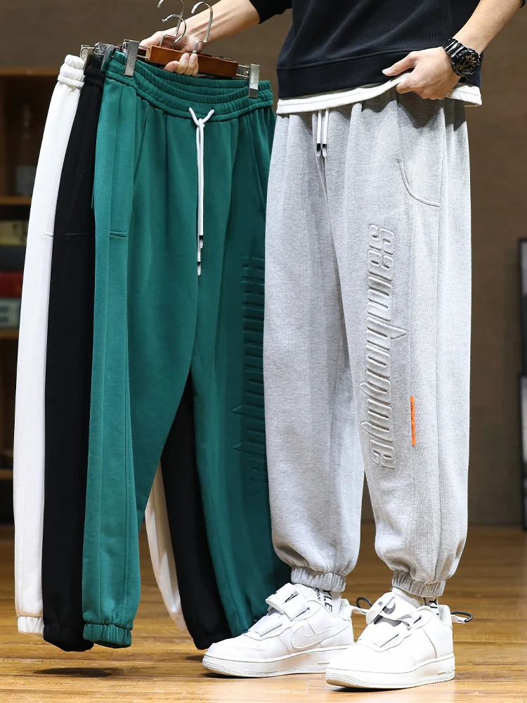 Description Picture 2 of itemJapanese Version Of Men'S Loose Plus Size Sweatpants Casual Jogging Pants Leggings Harajuku Hip-Hop Street Beat Men'S Pants