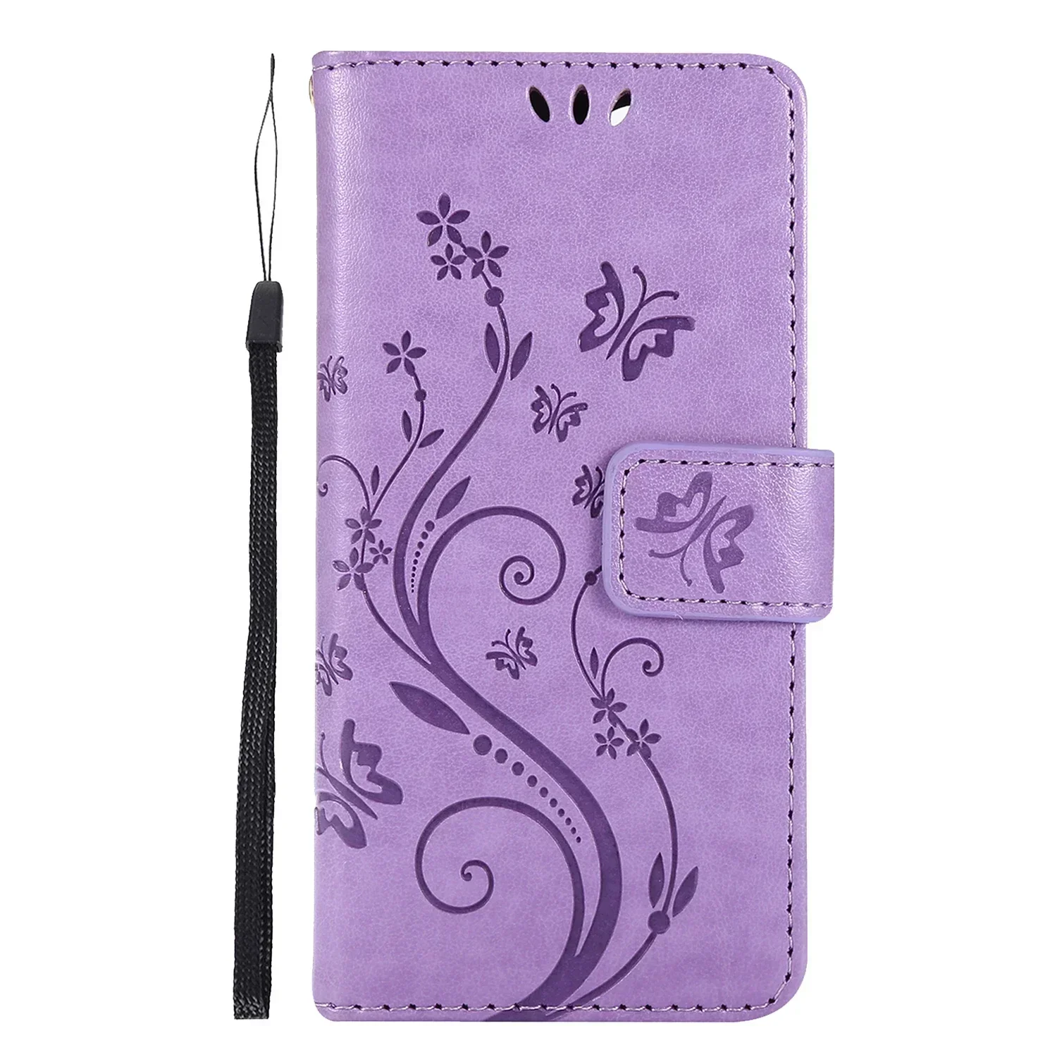 Stylish Wallet Flip Phone Case - Premium Protective Cover with Card Slots and Magnetic Closure