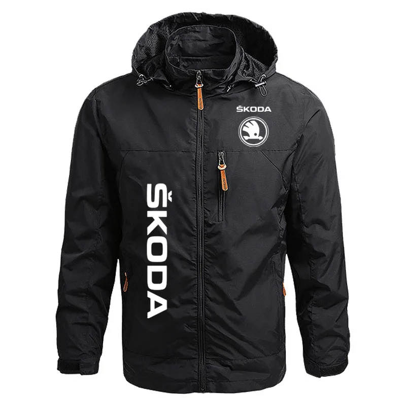 Hot sale New military men's jacket Skoda car logo print military men's bomber jacket casual Harajuku street Zipper men's coat 3 Sff1a2e9d3908473f824845cd118993fbf