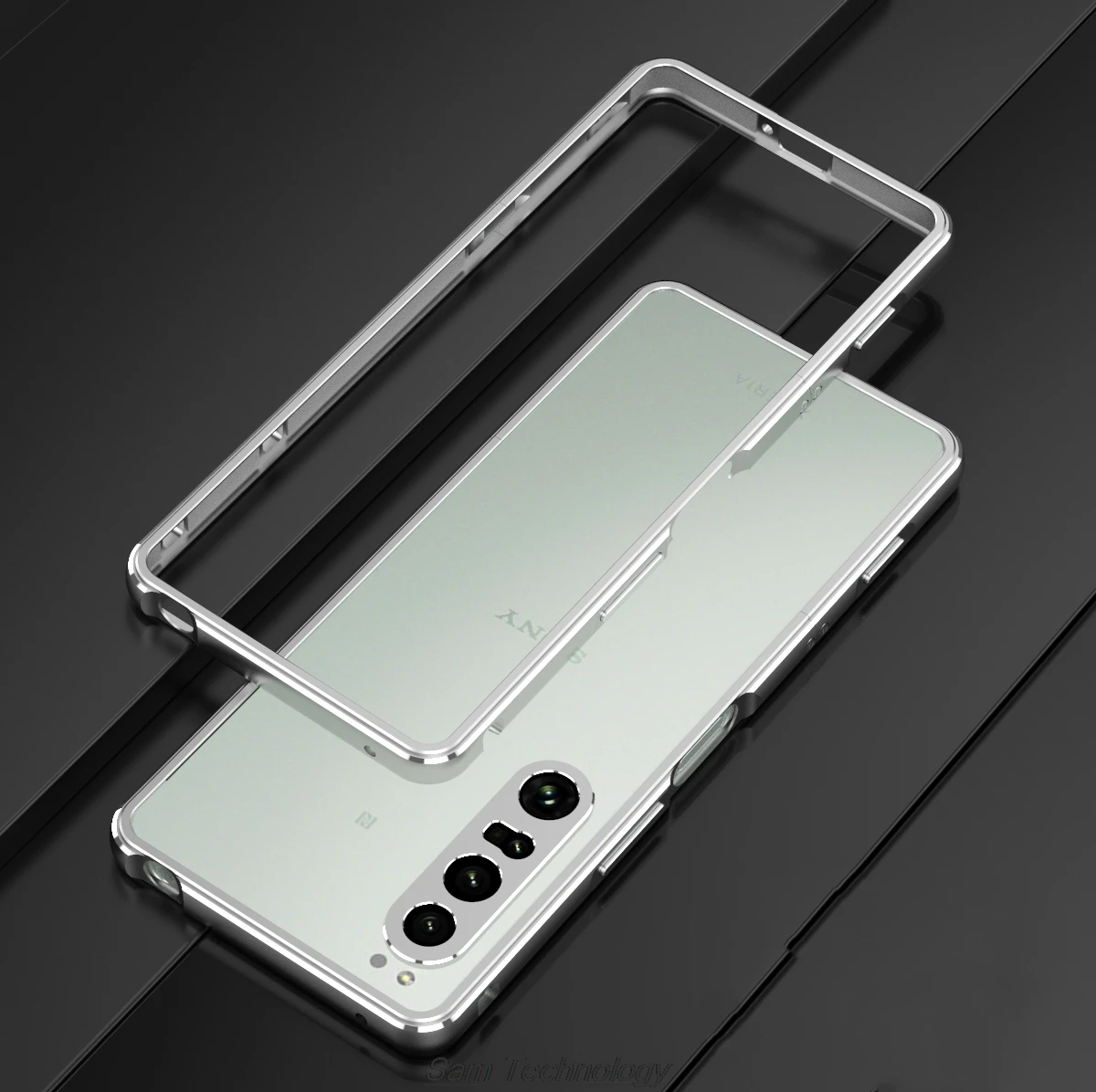 Luxury Ultra-Thin Metal Case with Dual Film Protection – Premium Aluminum Bumper