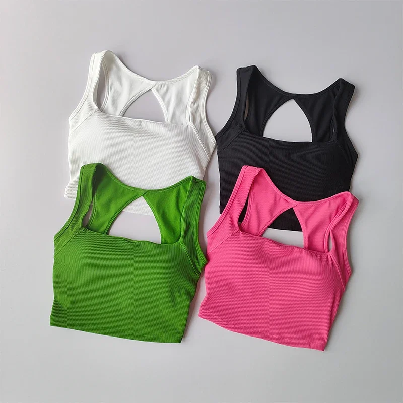 

Double-breasts combined constant shockproof, anti-return yoga women with beautiful back and bra sports bra underwear women